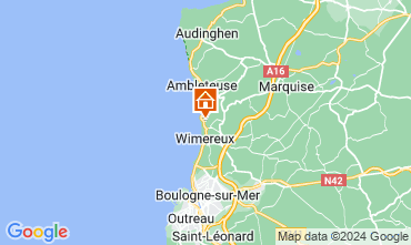 Map Wimereux House 63226