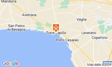 Map Torre Lapillo Apartment 125130