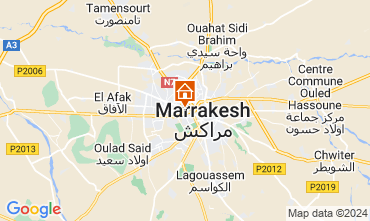 Map Marrakech Apartment 127696