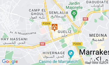 Map Marrakech Apartment 127696