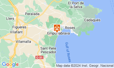 Map Empuriabrava Apartment 76763