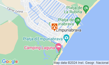 Map Empuriabrava Apartment 76763