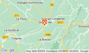 Map Grardmer Chalet 77741