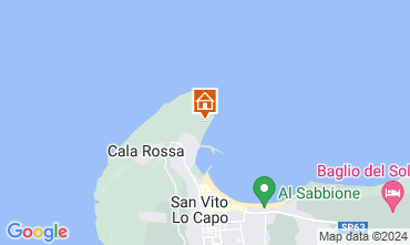Map San Vito lo Capo Villa 112450