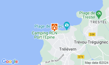 Map Perros-Guirec Villa 126573