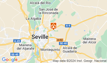 Map Seville Apartment 128459