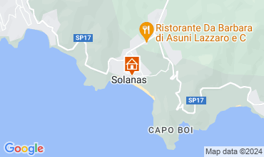 Map Solanas Villa 108603
