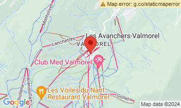 Map Valmorel Apartment 16095