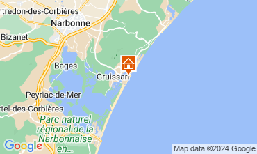 Map Gruissan Chalet 119268