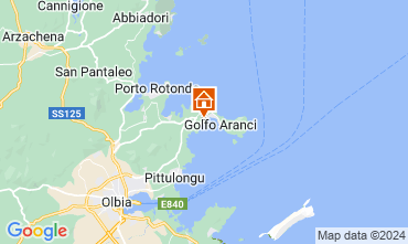 Map Aranci Gulf Apartment 121517