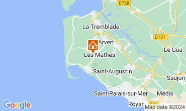 Map Les Mathes Mobile home 102704