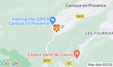 Map Cassis Villa 82021