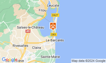 Map Le Barcares House 102897