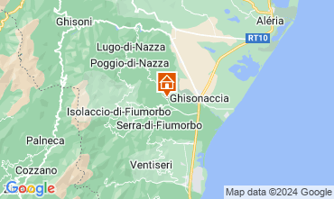 Map Ghisonaccia House 128451