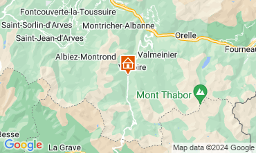 Map Valloire Chalet 93732