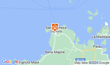 Map Santa Teresa di Gallura Apartment 115229