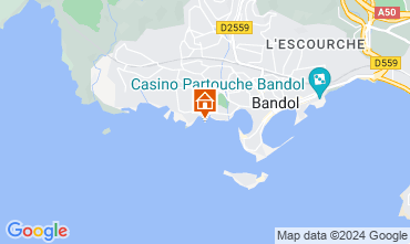 Map Bandol Apartment 8635