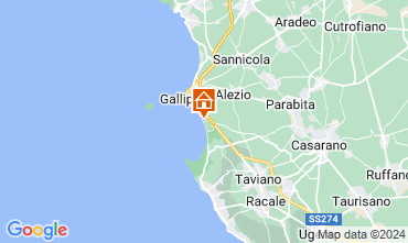 Map Gallipoli Villa 120129
