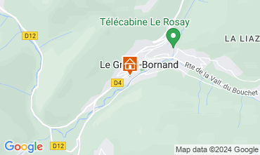 Map Le Grand Bornand Apartment 66537