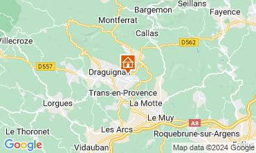 Map Draguignan Villa 111531