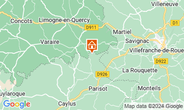 Map Saint-Cirq-Lapopie House 51135