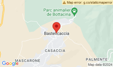 Map Bastelicaccia Apartment 127787