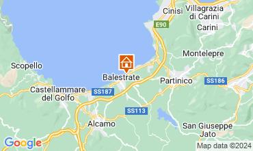 Map Balestrate Villa 113429