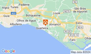 Map Quarteira Villa 90228