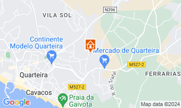 Map Quarteira Villa 90228