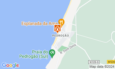 Map Praia do Pedrogo Bed and breakfast 46546