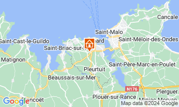 Map Dinard House 128418