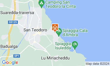 Map San Teodoro Villa 127857