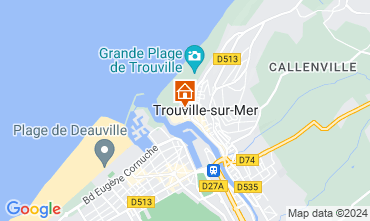 Map Trouville sur Mer House 31880