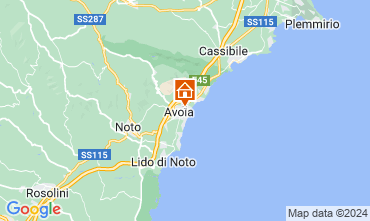 Map Avola Villa 115324