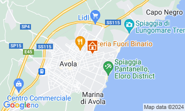 Map Avola Villa 115324