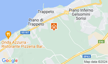 Map Trappeto Villa 128709