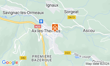 Map Ax Les Thermes Apartment 106815