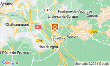 Map Cavaillon Apartment 98672