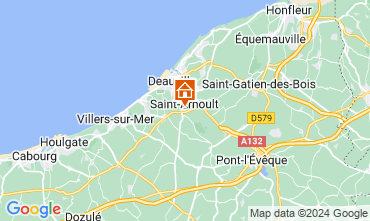 Map Deauville Mobile home 63650