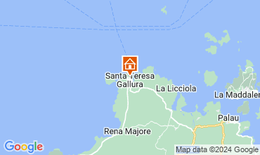 Map Santa Teresa di Gallura Apartment 122906