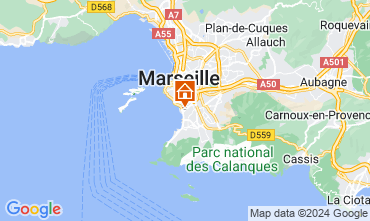 Map Marseille Apartment 127584