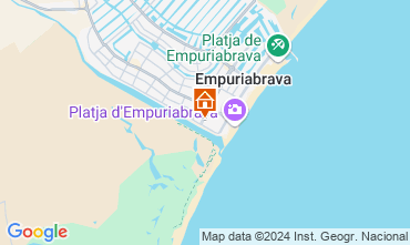 Map Empuriabrava Apartment 129195