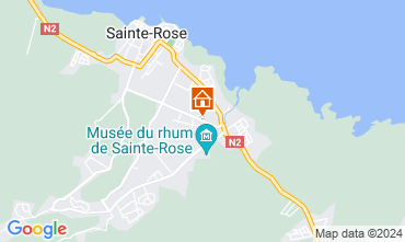 Map Sainte Rose Vacation rental 29670