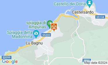 Map Castelsardo Apartment 102970