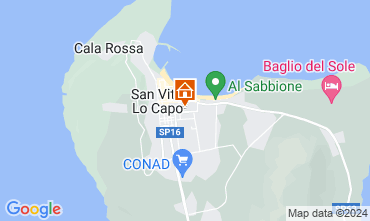 Map San Vito lo Capo Apartment 108276
