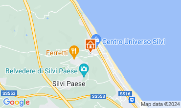 Map Silvi Marina Apartment 111649