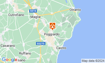 Map Poggiardo Villa 123601