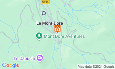 Map Le Mont Dore Apartment 30368