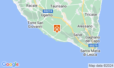 Map Lido Marini Villa 85337