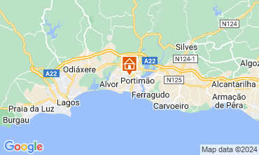 Map Portimo Villa 57572